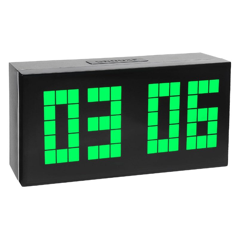 Hc-301 Electronic Creative Led Dot Design Digit Cube -lämpömittarin Päivämääräkello