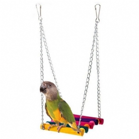 Bird Cage Swing Papukaija Riippuvat Lelut