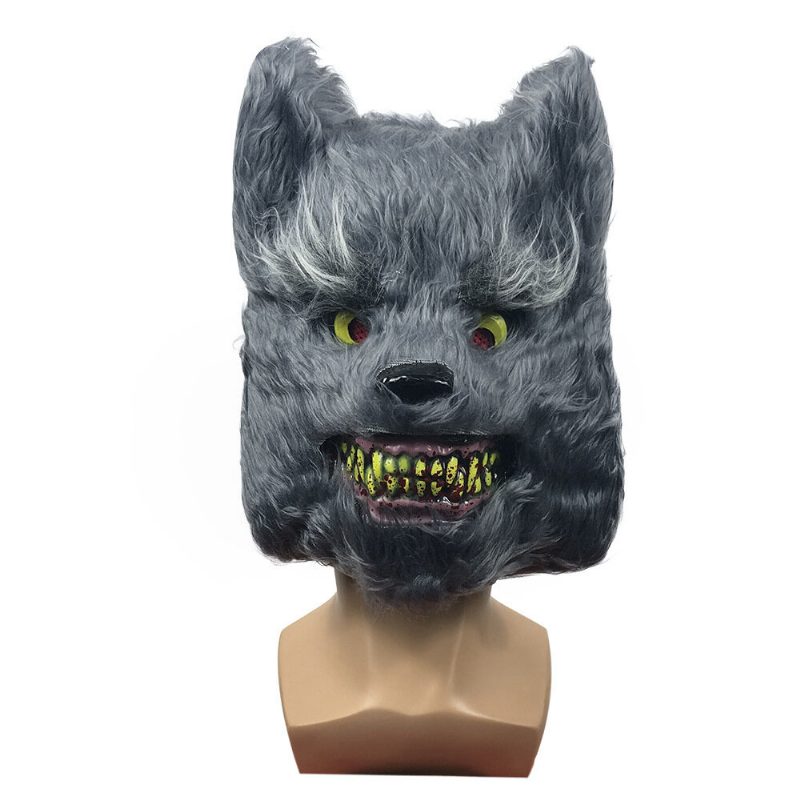 Bloody Killer Rabbit Bear Mask Scary Halloween Pehmo Cosplay Horror