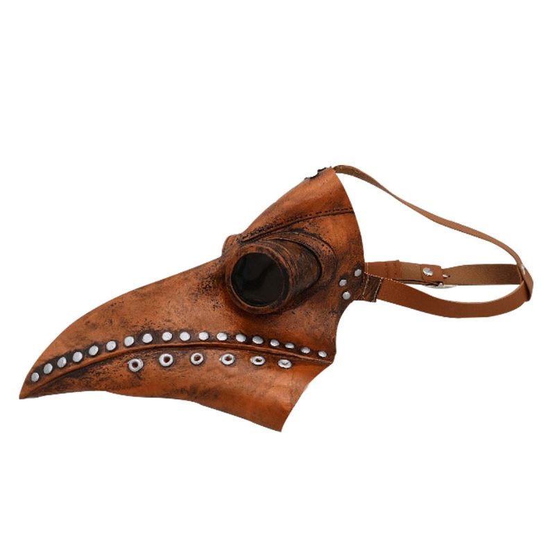 Halloween Cosplay Steampunk Plague Doctor Mask Lintu Nokka Rekvisiitta Retr Gothic Masks