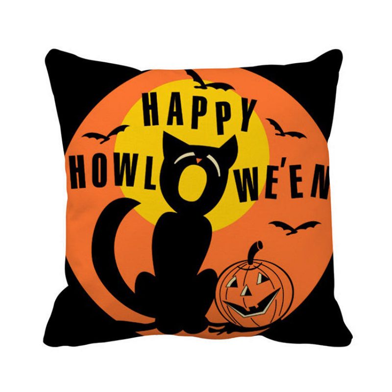 Halloween Party Hold Pillow Creative Sarjakuva Tyynyt Olohuoneen Koristeet