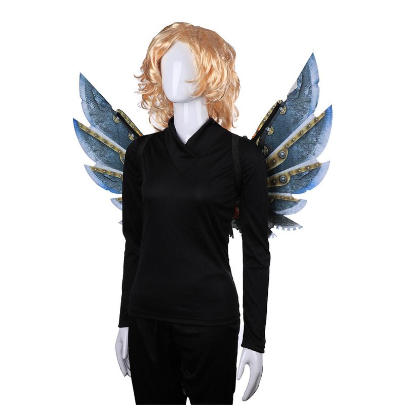 Mardi Gras Steampunk Gear Wings Cosplay Carnival Party Unisex-asujen Siipirekvisiitta