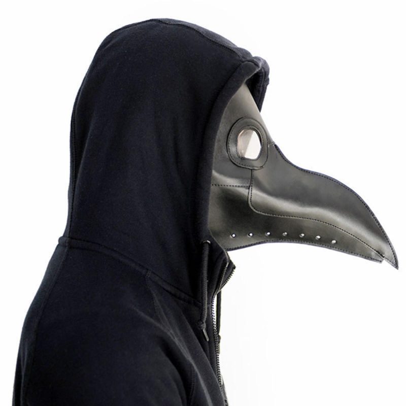 Steampunk Plague Doctor Mask Lintu Nokka Halloween Prop Cosplay Punk Gothic Masks