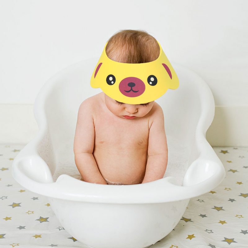 Baby Bathing Shampoo Protection Hat