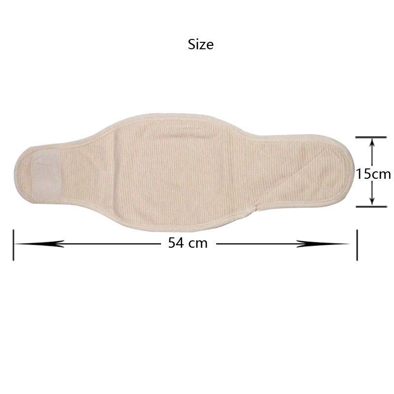 Baby Bellyband Stripe Puuvillainen Nappisuoja Pehmeä Napasuoja