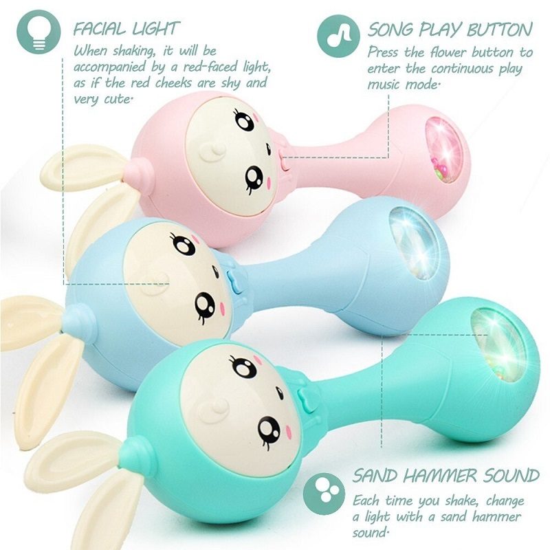 Baby Music Teether Rattle Lelu