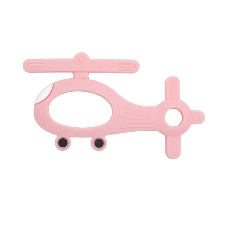 Baby Teether -helikopteri Silikoni-bpa-vapaa