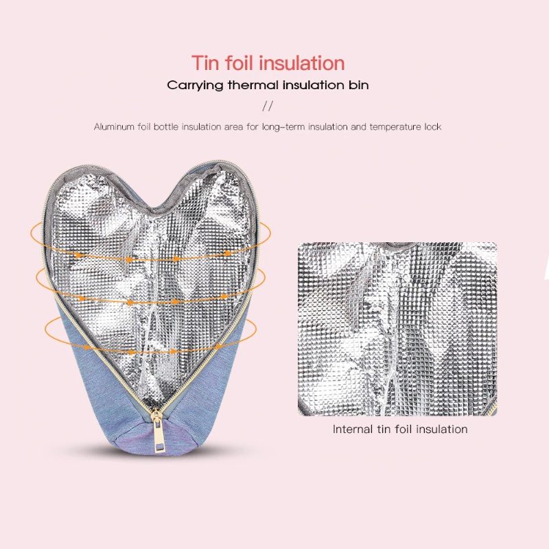 Baby Thermal Kannettava Tuttipullo Eristys Rattaiden Ripustuslaukku