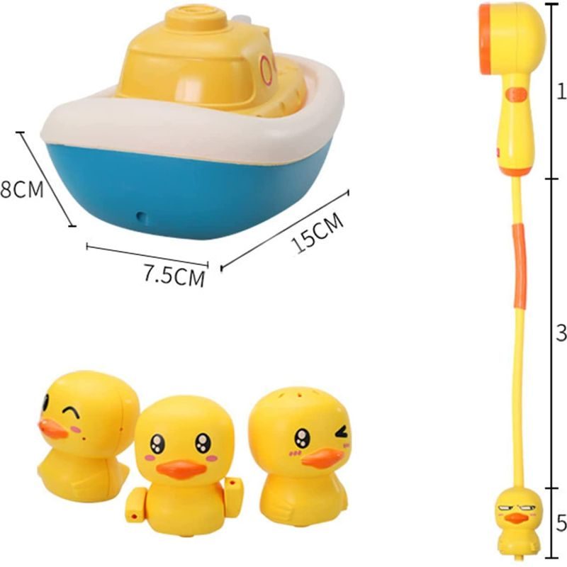 Duck Bathtub Toy Spray Water Game Lapsille