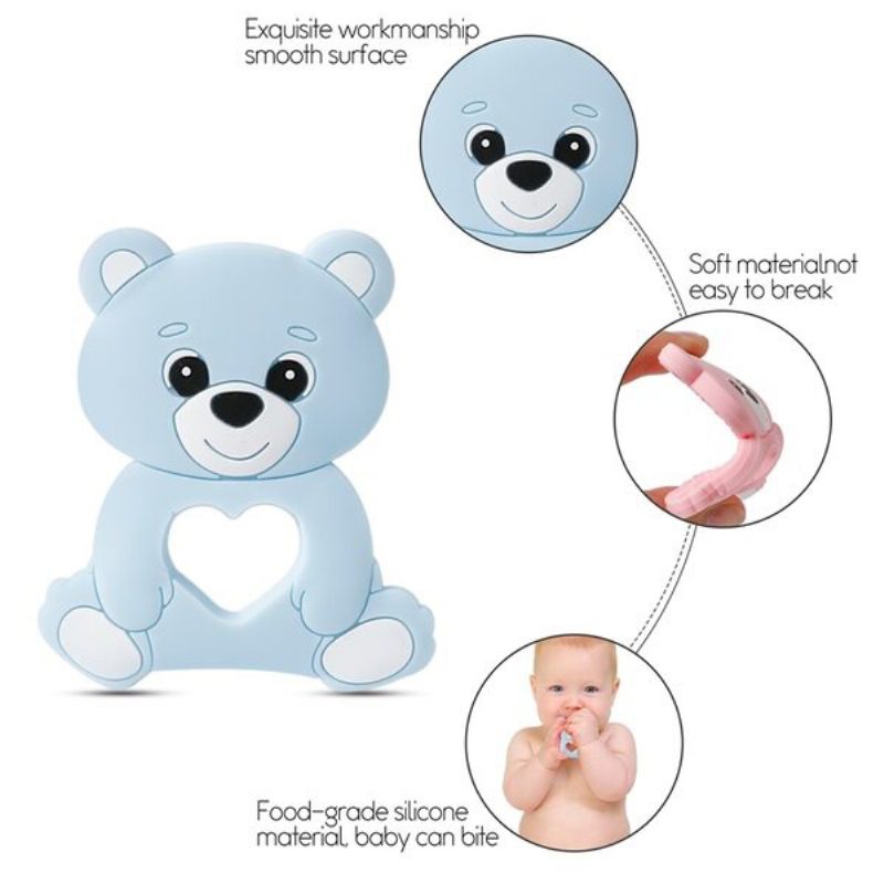 Silicone Bear Baby Tether