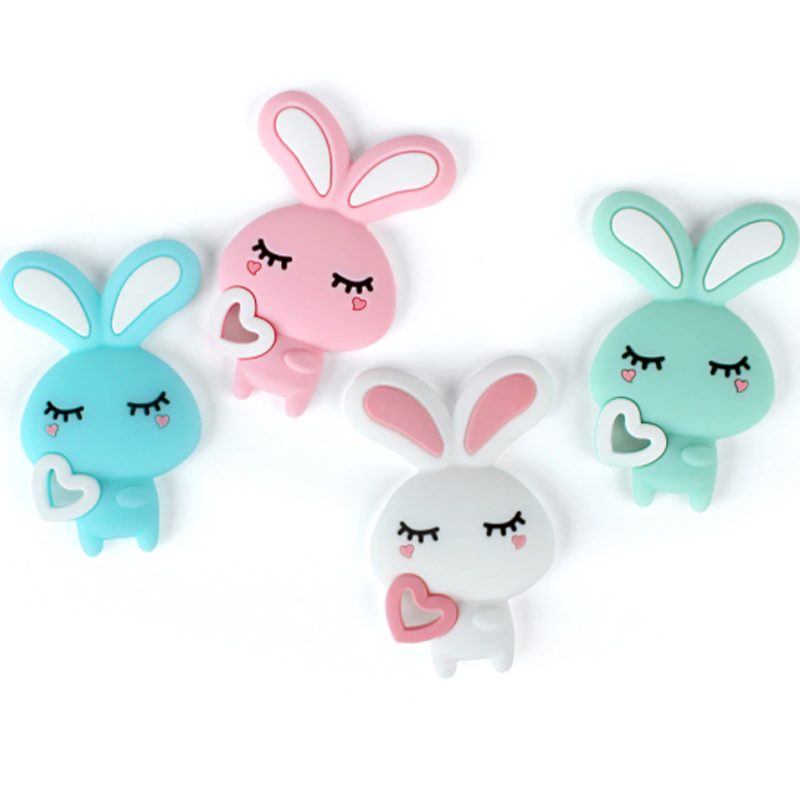 Silikoni Bunny Baby Tether