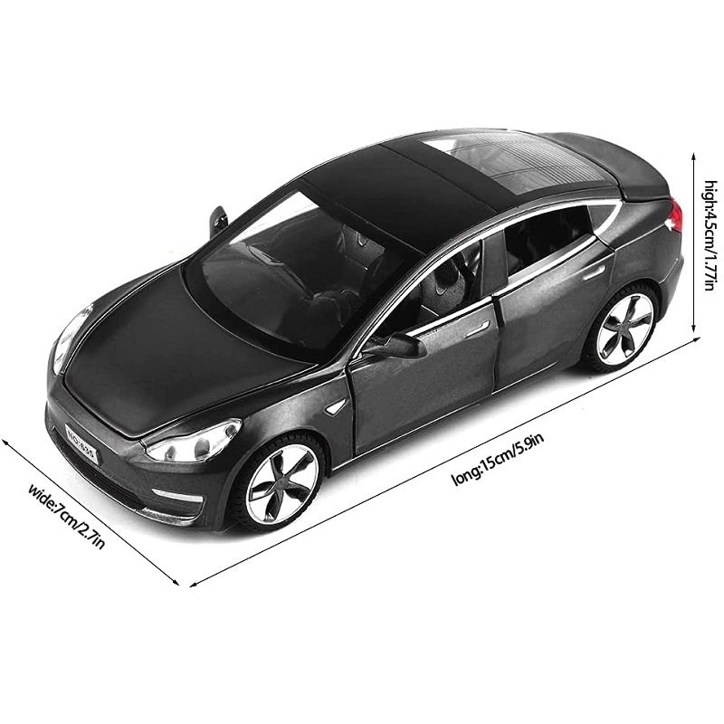 Tesla Model 3 -metalliseosauto