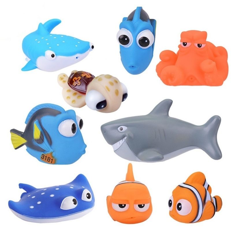 Vauvan Kylpylelut Finding Nemo Dory Float Spray Water Squeeze