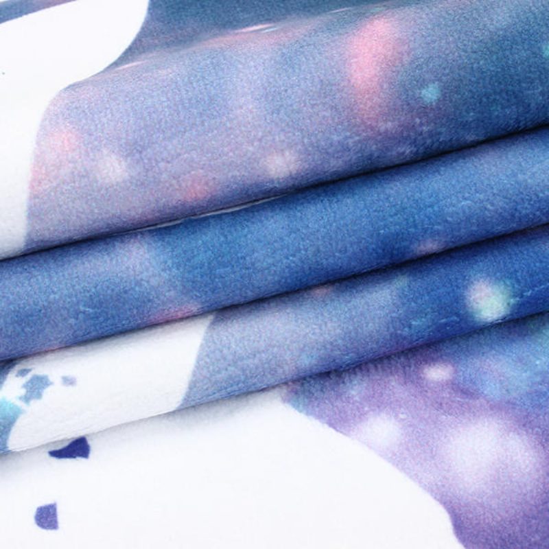 70x140cm Polyesterikuitu Galaxy Yolo Pattern -kylpyrantapyyhe Pehmeä Reaktiivinen Printtipesuliina