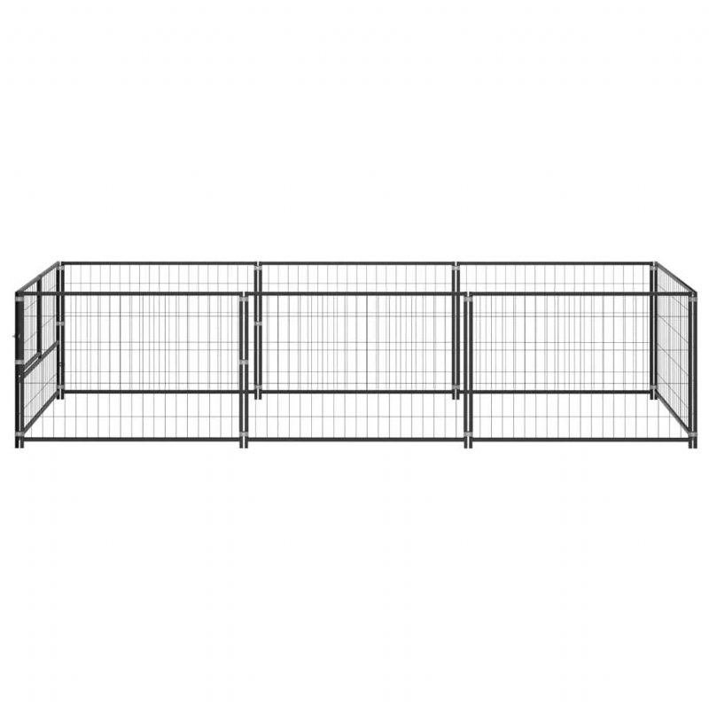 Eu Direct Vidaxl 3082093 Outdoor Dog Kennel 3 M² Talohäkki Taitettava Koiranpentu Kissat Nukkuvat Metalliset Leikkikehä Harjoitus Vuodekaukalo Lemmikkitarvikkeet