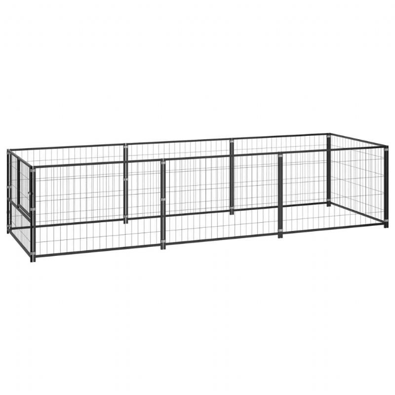 Eu Direct Vidaxl 3082093 Outdoor Dog Kennel 3 M² Talohäkki Taitettava Koiranpentu Kissat Nukkuvat Metalliset Leikkikehä Harjoitus Vuodekaukalo Lemmikkitarvikkeet