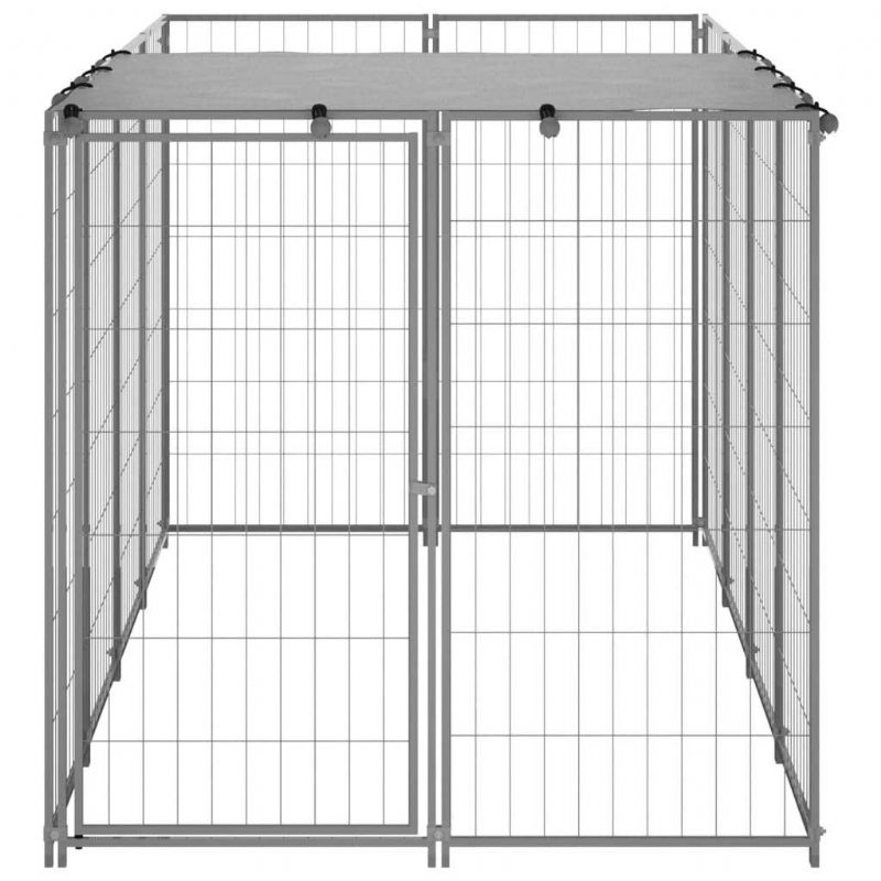 Koirakennel Hopea 26 Ft² Terästä