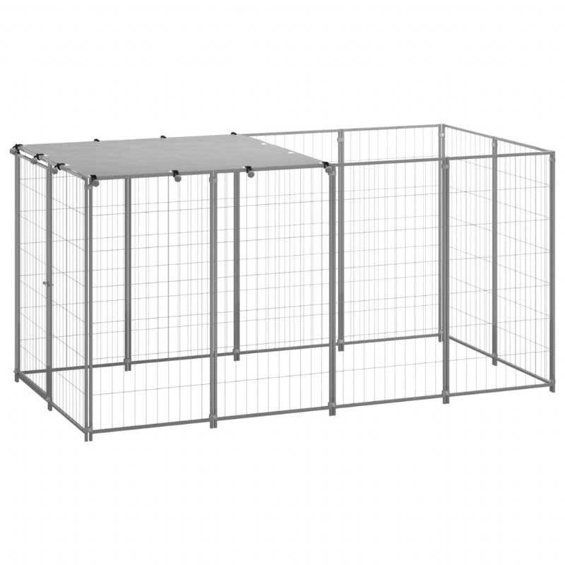 Koirakennel Hopea 26 Ft² Terästä