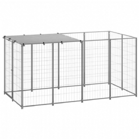 Koirakennel Hopea 26 Ft² Terästä