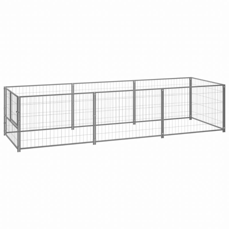 Koirakennel Hopea 32.3 Ft² Terästä