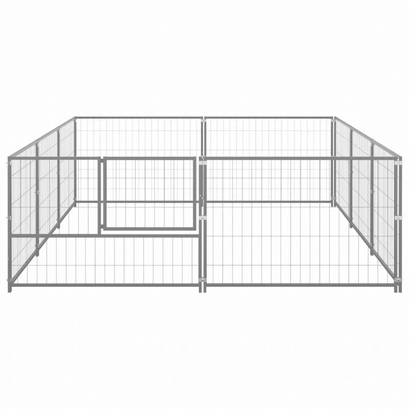 Koirakennel Hopea 64.6 Ft² Terästä