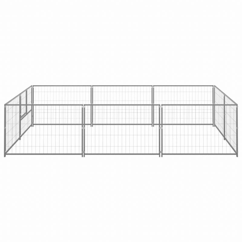 Koirakennel Hopea 64.6 Ft² Terästä