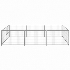 Koirakennel Hopea 64.6 Ft² Terästä