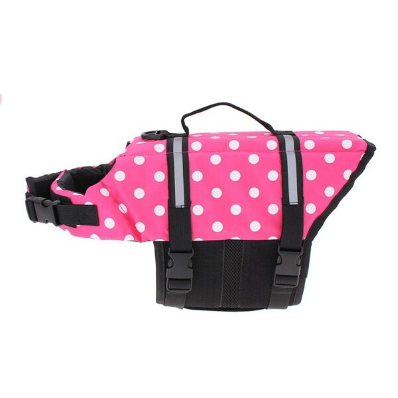 M Pet Aquatic Reflective Preserver Float Vest Dog Cat Saver Pelastusliivit Uusi