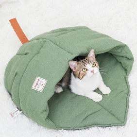 Pet Bed Leaf Winter Cat Mat