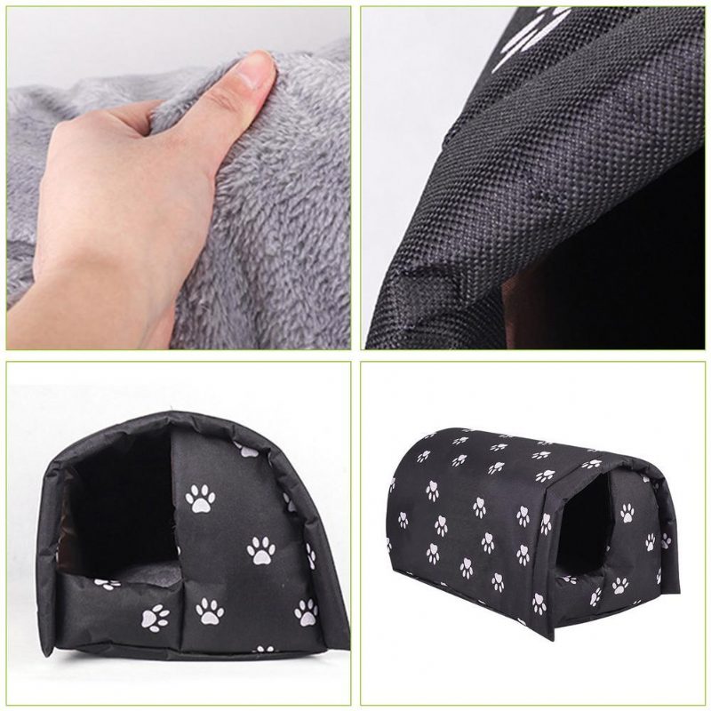 Pet Dog House Kennel Cat Kokoontaitettava Matto