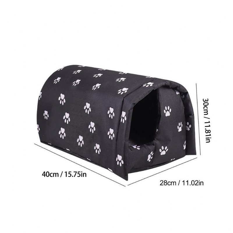 Pet Dog House Kennel Cat Kokoontaitettava Matto