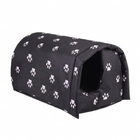 Pet Dog House Kennel Cat Kokoontaitettava Matto