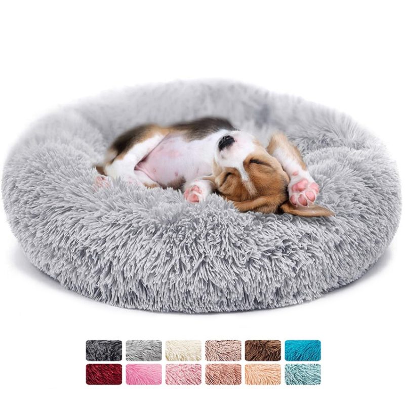 Ultrasoft Pet Bed 24 Tuuman Pestävä Rauhoittava Tyyny Kennelit Itse Lämmittävät