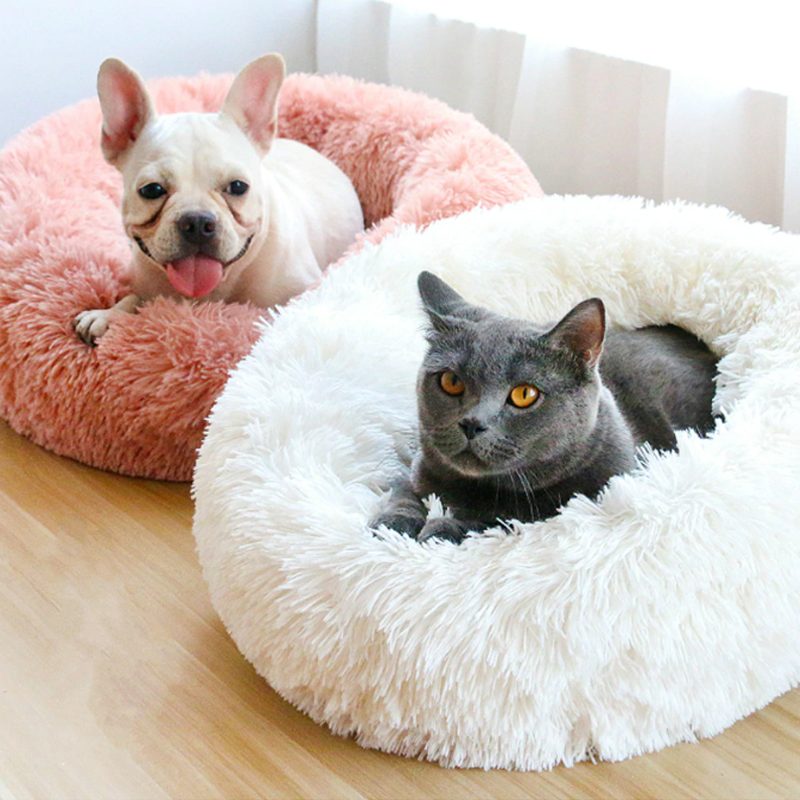 Ultrasoft Pet Bed 24 Tuuman Pestävä Rauhoittava Tyyny Kennelit Itse Lämmittävät