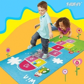 Tyttöjen Hopscotch Matto Makuuhuoneeseen 39''55''