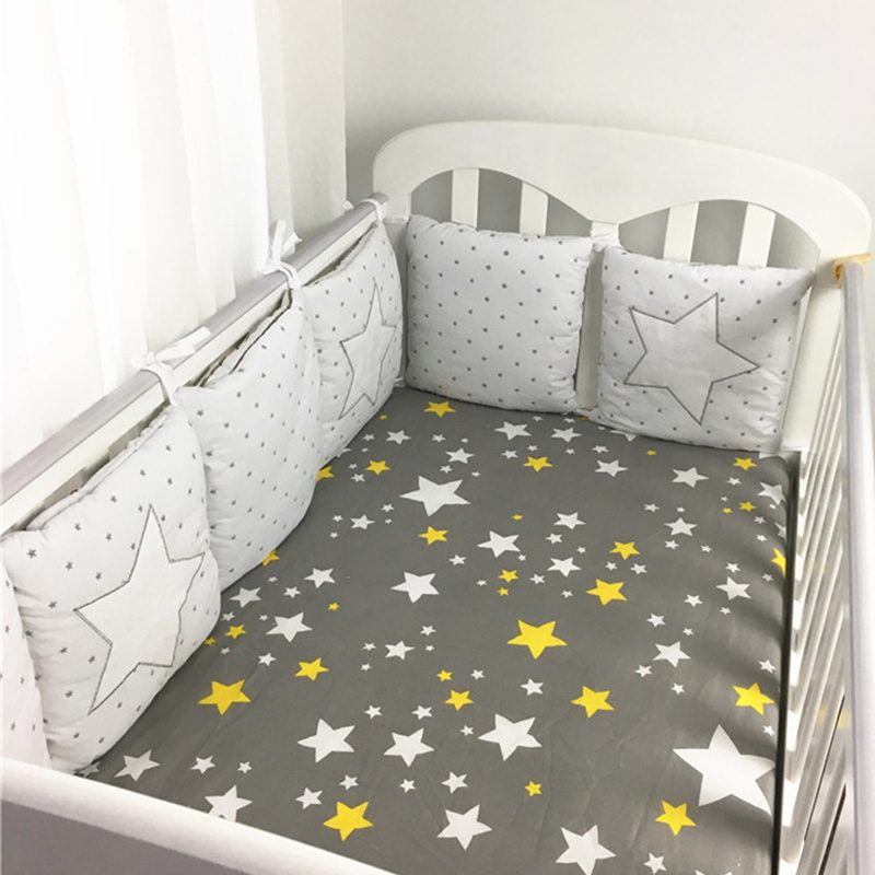 6 Paneelia Baby Safe Crib Puskurit Star Animated