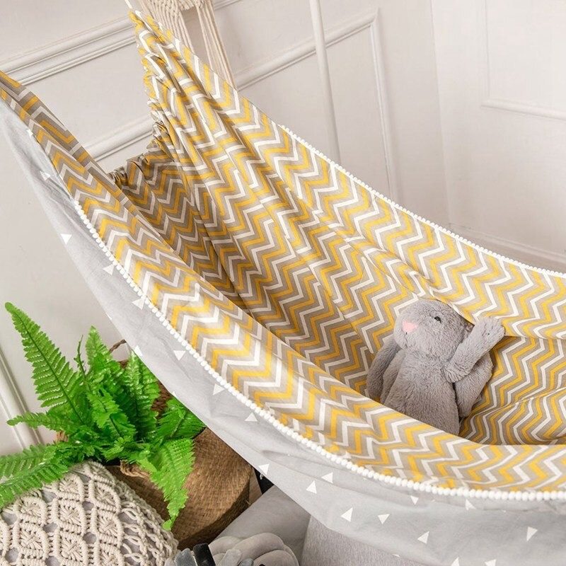 Pinnasänky Baby Hammock Swing Puuvillainen Riippuva Sänky