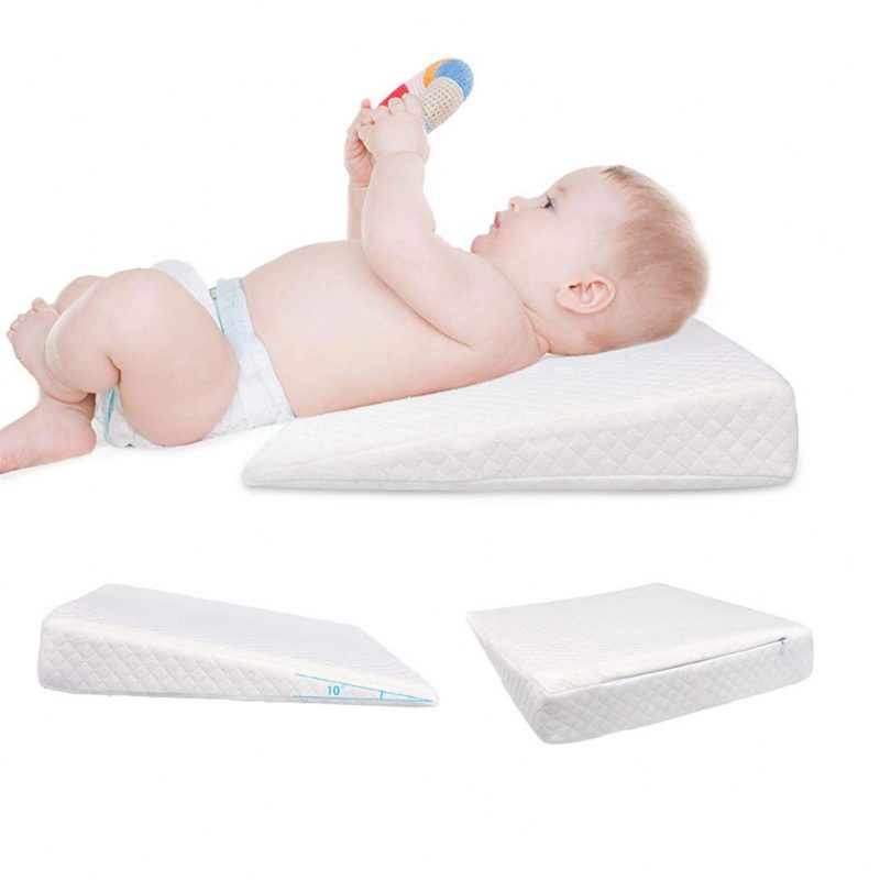 Pinnasänky Baby Wedge Pillow Reflux Irrotettavalla Päällyksellä