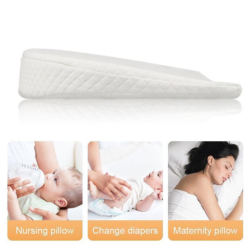 Pinnasänky Baby Wedge Pillow Reflux Irrotettavalla Päällyksellä