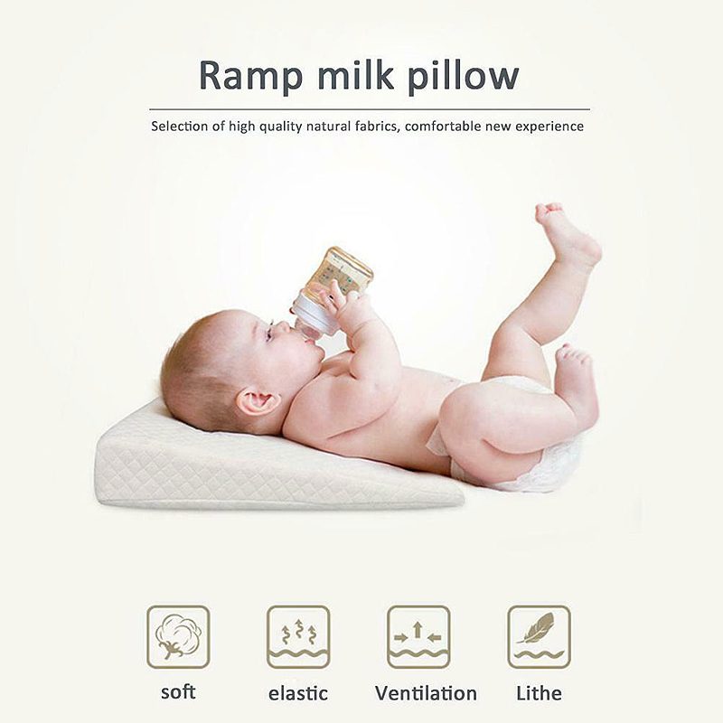 Pinnasänky Baby Wedge Pillow Reflux Irrotettavalla Päällyksellä