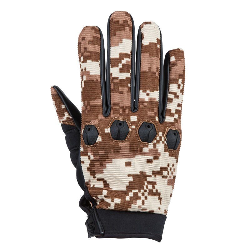 1 Pari Tactical Full Finger Glove Pu Hengittävät Liukumattomat Käsineet Pehmeät Pyöräilyyn Ratsastus Ulkoilu Metsästys