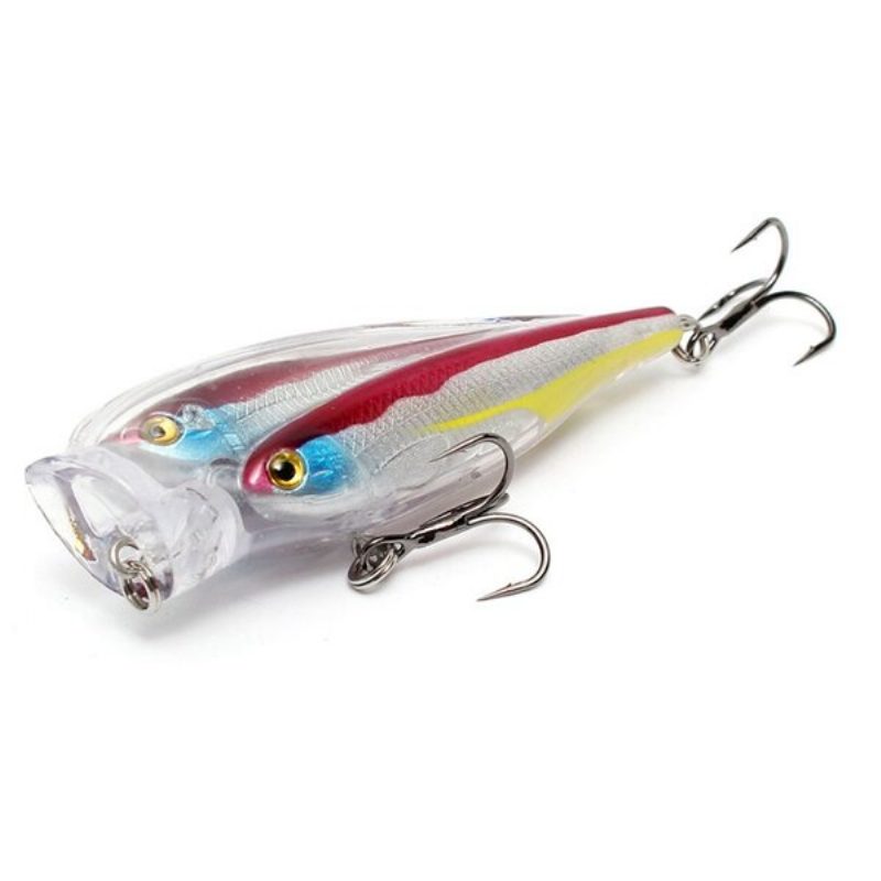 12.5 G 7.5 cm Kalastusuistin Jerkbait Bass Crankbaits Varustekoukuilla