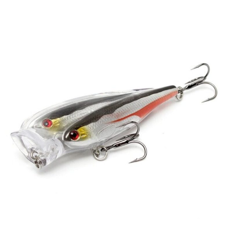 12.5 G 7.5 cm Kalastusuistin Jerkbait Bass Crankbaits Varustekoukuilla