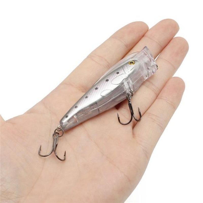 12.5 G 7.5 cm Kalastusuistin Jerkbait Bass Crankbaits Varustekoukuilla