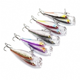 12.5 G 7.5 cm Kalastusuistin Jerkbait Bass Crankbaits Varustekoukuilla