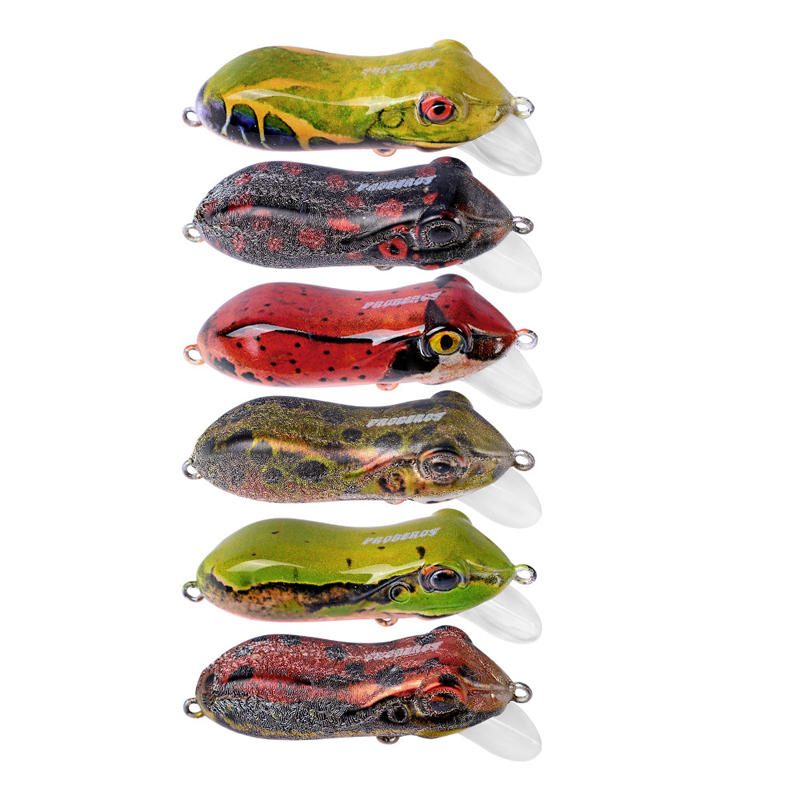 1kpl 4cm 9.5g Lyijykynä Popper Kalastusuhe Crankbait Vaaput Muoviset Sammakon Keinosyötti