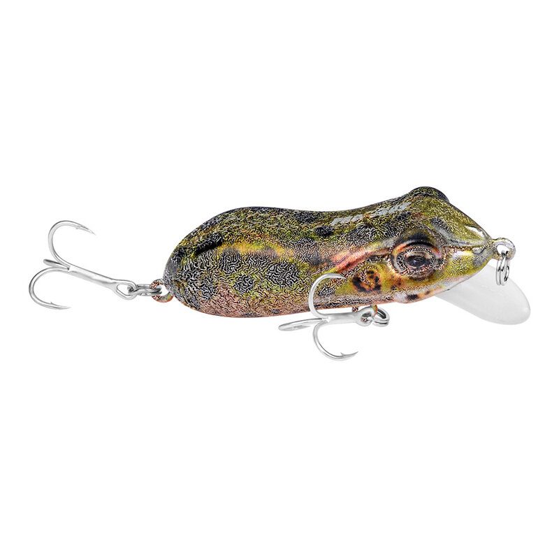 1kpl 4cm 9.5g Lyijykynä Popper Kalastusuhe Crankbait Vaaput Muoviset Sammakon Keinosyötti