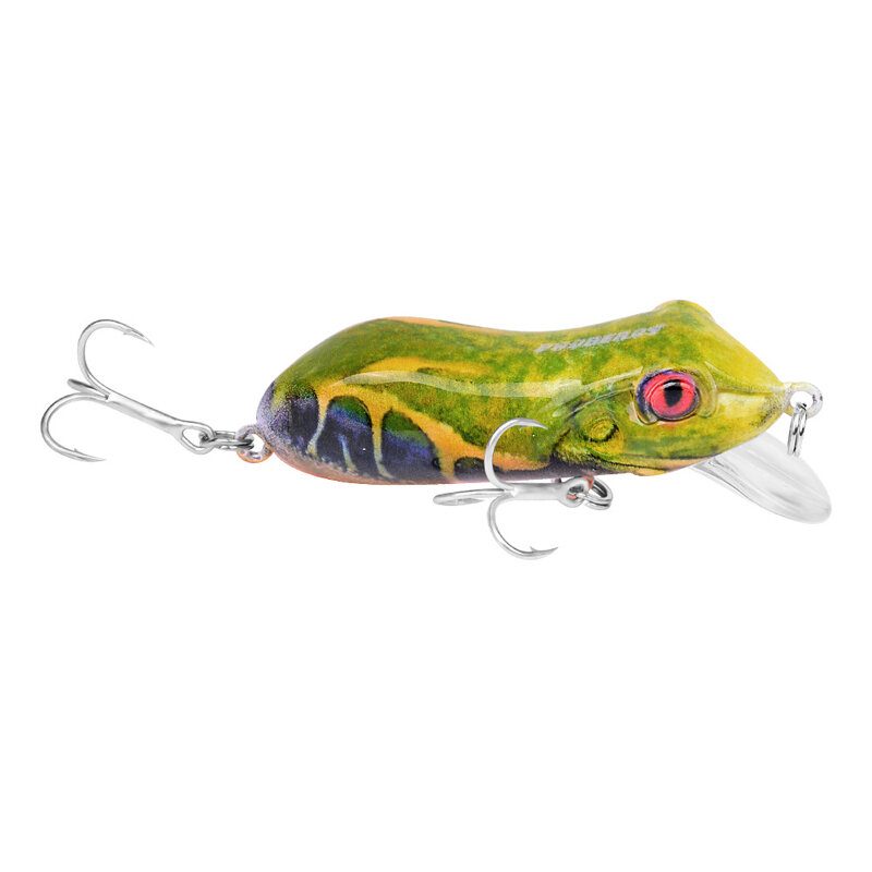 1kpl 4cm 9.5g Lyijykynä Popper Kalastusuhe Crankbait Vaaput Muoviset Sammakon Keinosyötti