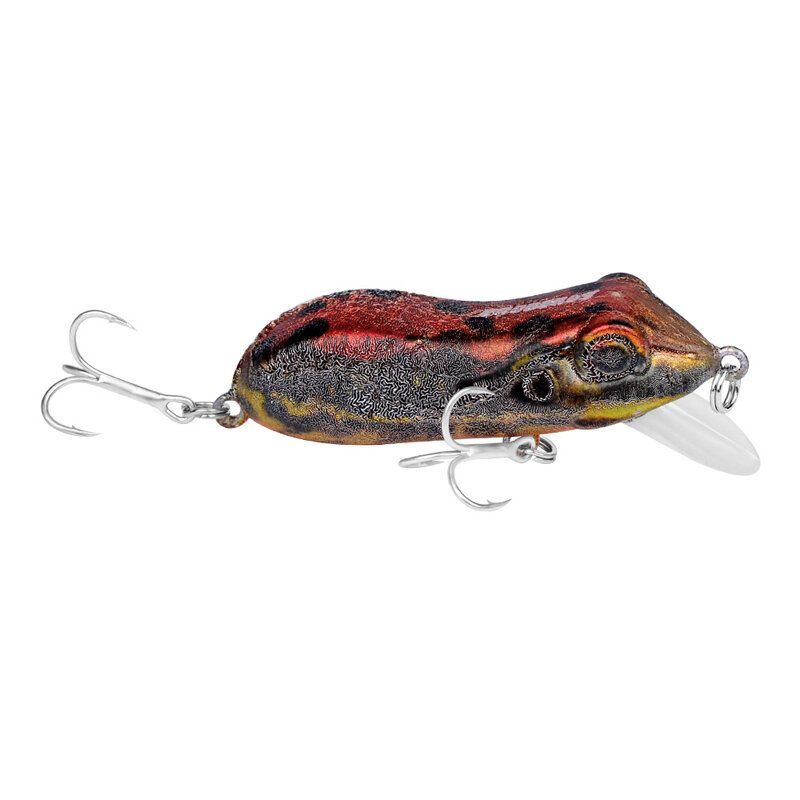 1kpl 4cm 9.5g Lyijykynä Popper Kalastusuhe Crankbait Vaaput Muoviset Sammakon Keinosyötti