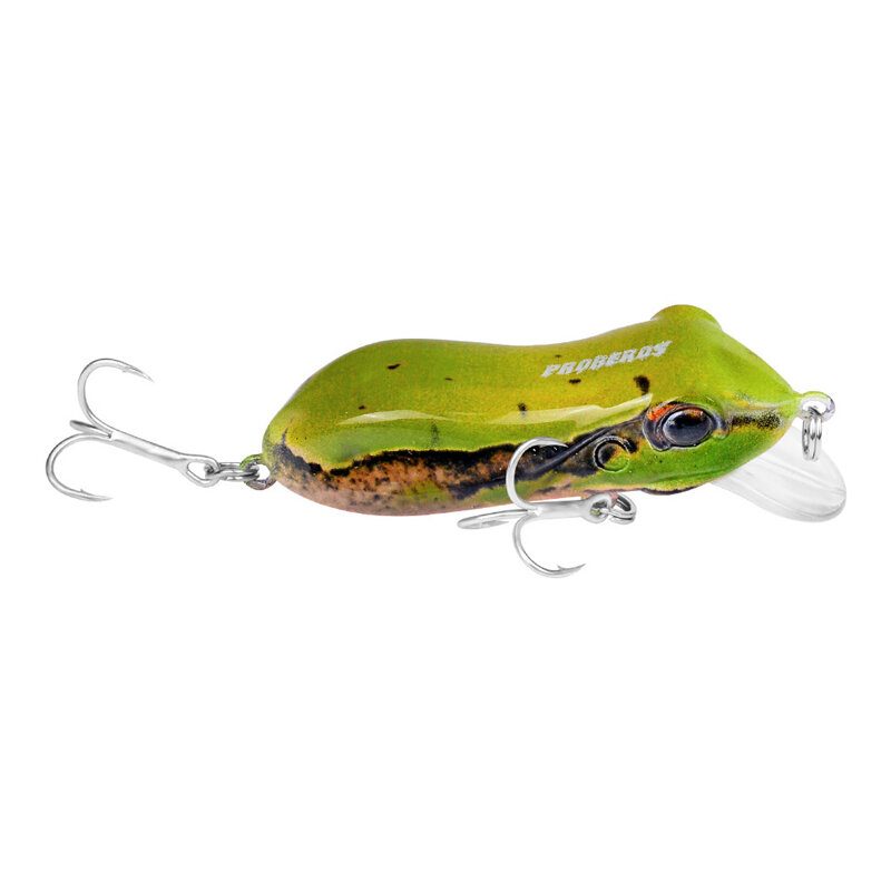 1kpl 4cm 9.5g Lyijykynä Popper Kalastusuhe Crankbait Vaaput Muoviset Sammakon Keinosyötti